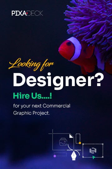 pixadeck hero image for custom graphic designing services.