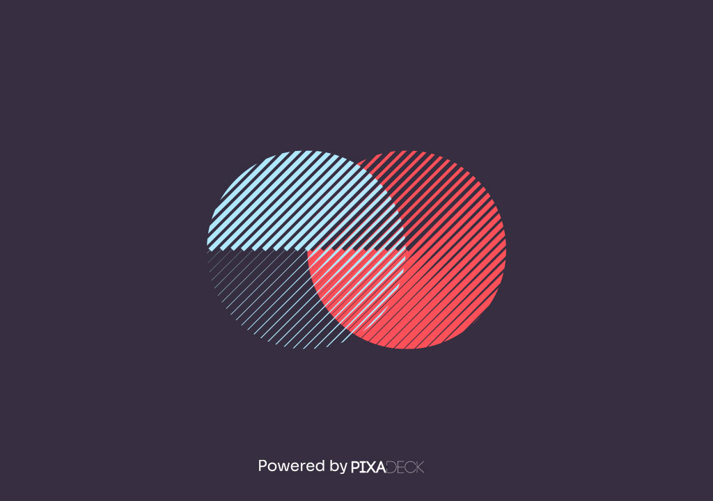 Trendy contemporary set of abstract